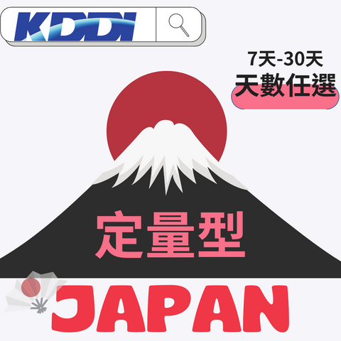 日本7天-30天 高速上網